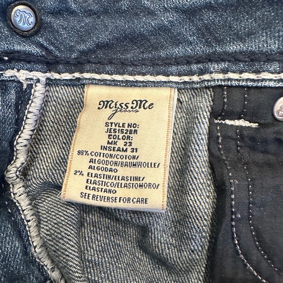 Miss Me Boot Cut Plain Pocket - Picture 3 of 8